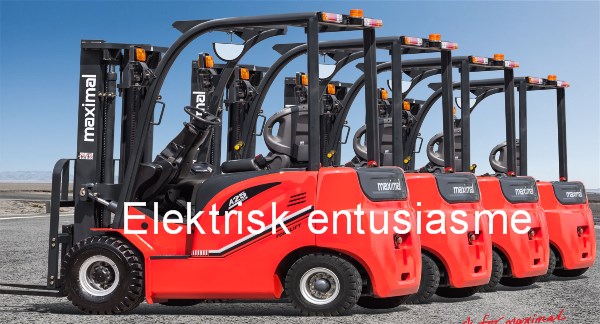 elektrisk gaffeltruck