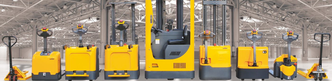 Xilin er blant verdens ledende produsenter av ledestablerte, smalgangstrucker, ledetrucker, pallestablere og varehusmaskiner