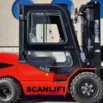 gaffeltruck, dieseltruck